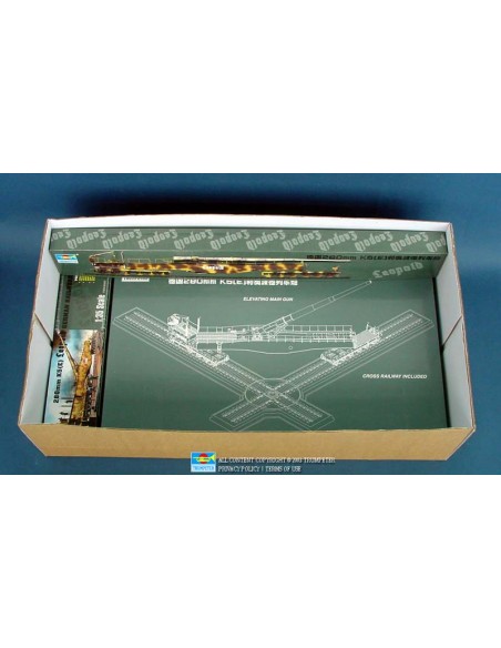 280mm K5(E) Leopold Railroad Gun