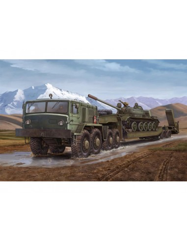 MAZ-537G with MAZ/ChMZAP-5247G semitrailer...