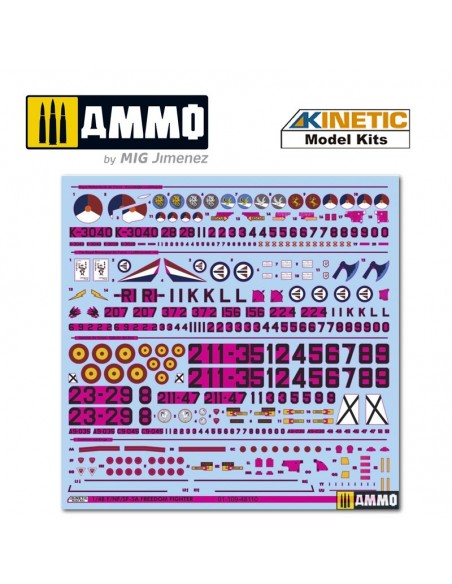 NF-5A Freedom Fighter (NF-5A/F-5A/SF-5A) VERSION ESPAÑOLA