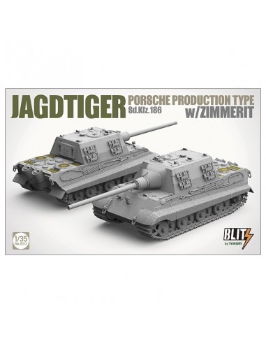 Jagdtiger Sd.Kfz.186 Tipo Producción Porsche...