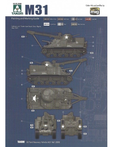Vehículo de Recuperación de Tanques de EE.UU. M31