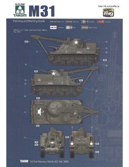 Vehículo de Recuperación de Tanques de EE.UU. M31