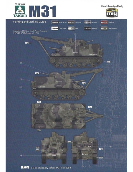 Vehículo de Recuperación de Tanques de EE.UU. M31