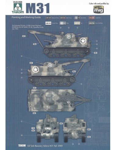 Vehículo de Recuperación de Tanques de EE.UU. M31