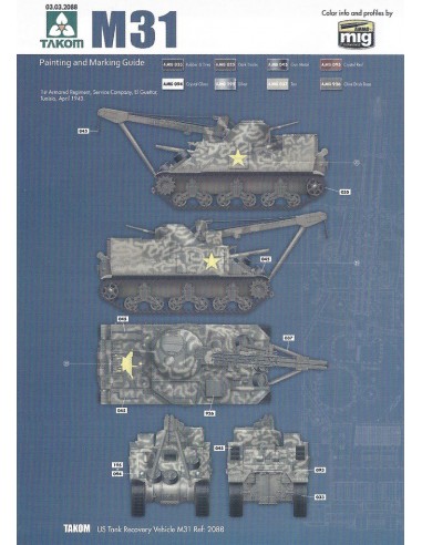 Vehículo de Recuperación de Tanques de EE.UU. M31