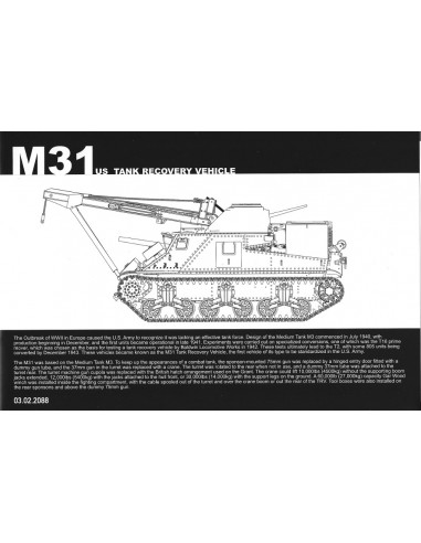 Vehículo de Recuperación de Tanques de EE.UU. M31