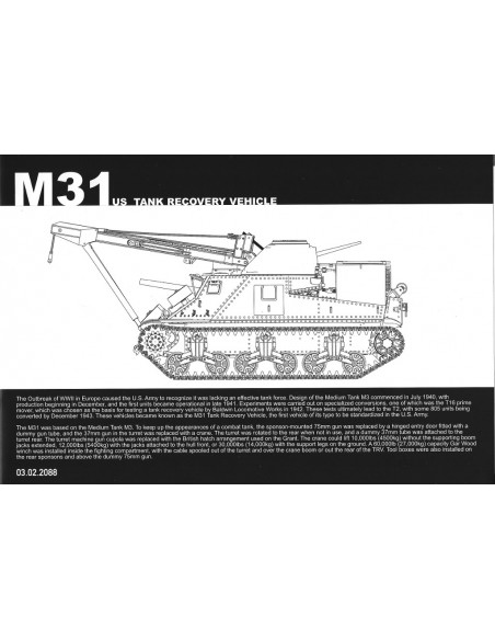 Vehículo de Recuperación de Tanques de EE.UU. M31