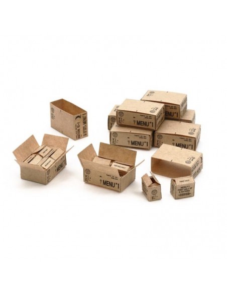 RACIONES CARTONS US WWII 1/35