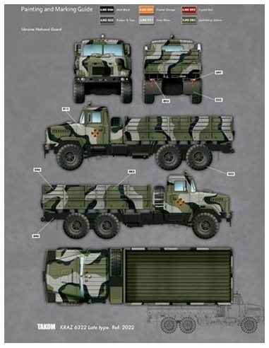 Ukraine KrAZ-6322