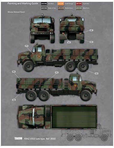 Ukraine KrAZ-6322