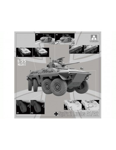 Bundeswehr SpPz 2 Luchs A1/A2 2 in 1