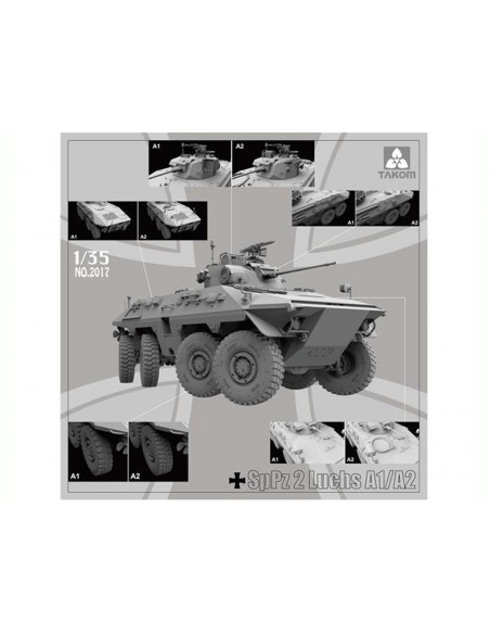 Bundeswehr SpPz 2 Luchs A1/A2 2 in 1