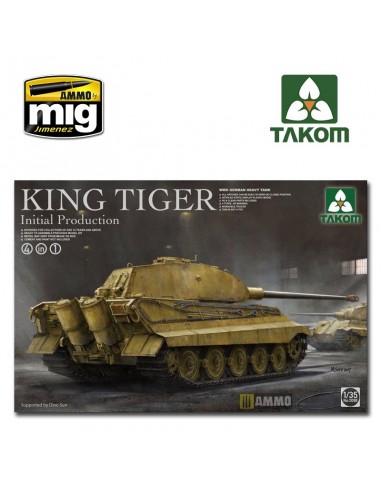 King Tiger Producción Inicial Tanque Pesado Alemán de la Segunda Guerra Mundial