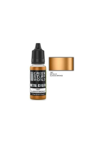 PINTURA METÁLICA GLADIUS BRONZE