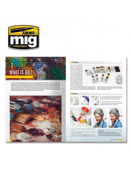 GUÍA DE MODELISMO AMMO - CÓMO PINTAR CON ÓLEOS (CASTELLANO)