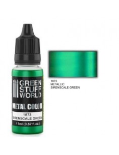 PINTURA METÁLICA SIRENSCALE GREEN