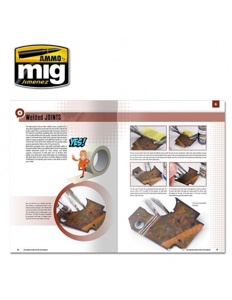MODELLING SCHOOL - GUÍA PARA LA CORROSIÓN Y LA OXIDACIÓN EN MODELOS A ESCALA Y MAQUETAS (CASTELLANO)