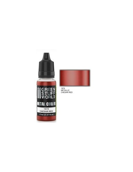 PINTURA METÁLICA CAESAR RED