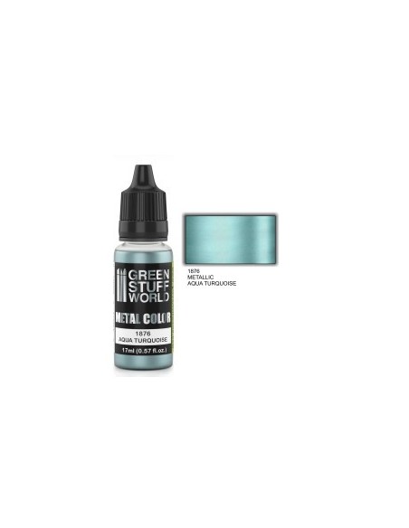 PINTURA METÁLICA AQUA TURQUOISE