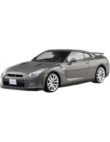 Nissan R35 GT-R '14 Modelo de plástico gris...