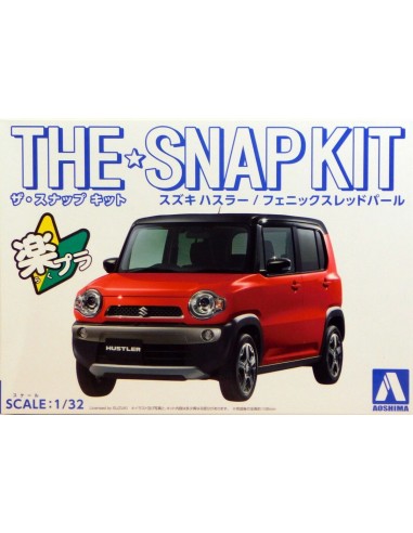 Suzuki Hustler (Red) - SNAP KIT