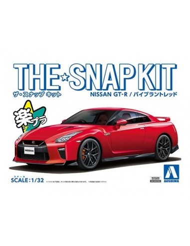 Nissan GT-R Vibrant Red - SNAPKIT