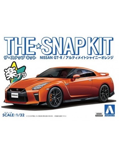 Nissan GT-R (Orange) - SNAP KIT
