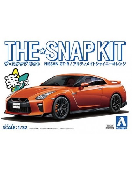 Nissan GT-R (Orange) - SNAP KIT