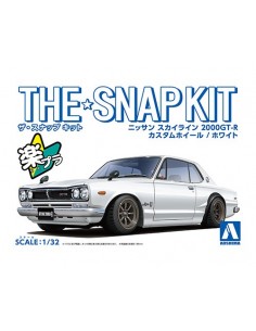 RUEDA PERSONALIZADA NISSAN SKYLINE 2000 GT-R (BLANCO)