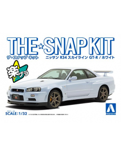 Nissan R34 Skyline GT-R White