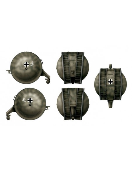 Das Werk 35015 German Kugelpanzer (2 Kits Pack)