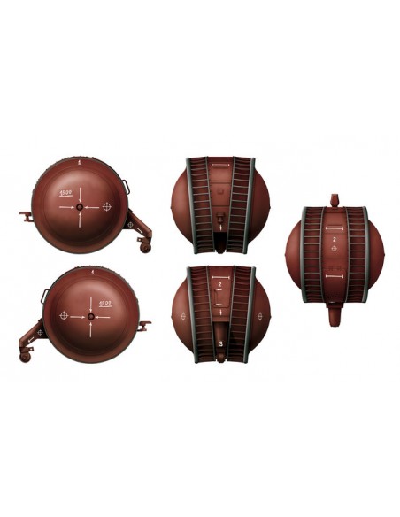 Das Werk 35015 German Kugelpanzer (2 Kits Pack)