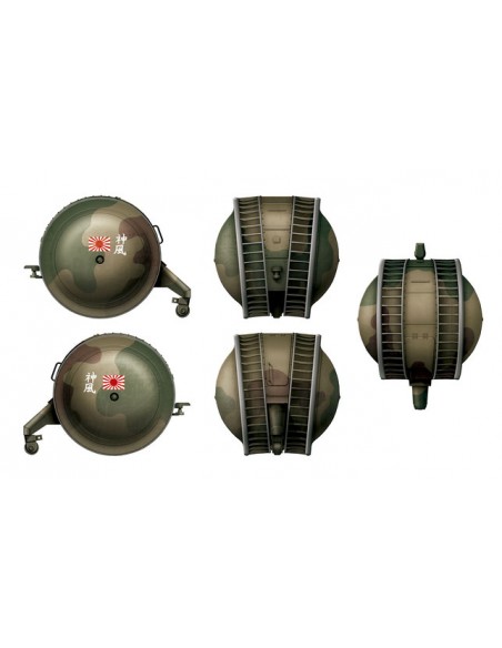 Das Werk 35015 German Kugelpanzer (2 Kits Pack)