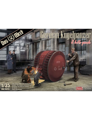 Das Werk 35015 German Kugelpanzer (2 Kits Pack)