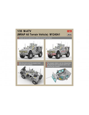 M1240A1 M-ATV WITH FULL INTERIOR KIT