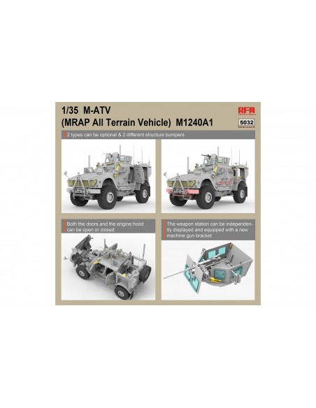 M1240A1 M-ATV WITH FULL INTERIOR KIT