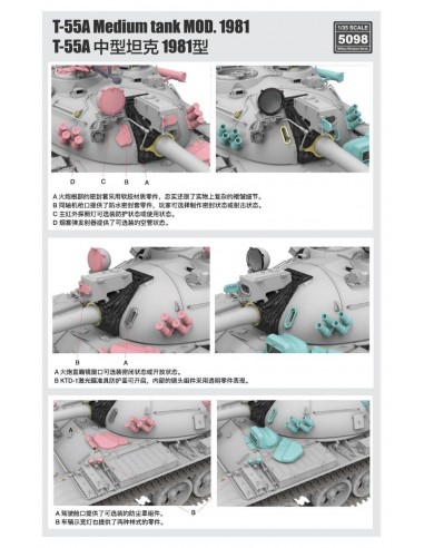 T-55A Medium Tank Mod. 1981 (With Workable...