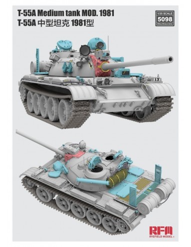 T-55A Medium Tank Mod. 1981 (With Workable...