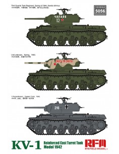 KV-1 Reinforced Cast Turret Tank Model 1942 (With... 2