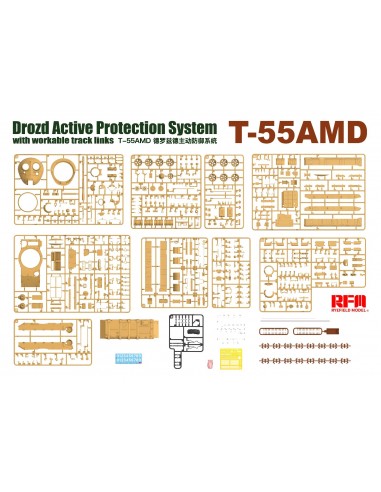 T-55AMD Drozd Active Protection System (With...