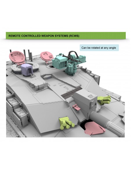 BRITISH MAIN BATTLE TANK CHALLENGER 2 TES