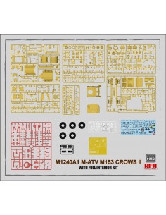 M1240A1 M-ATV M153 CROWS II with Full Interior Kit 2