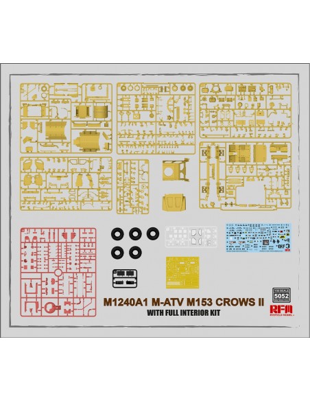 M1240A1 M-ATV M153 CROWS II with Full Interior Kit