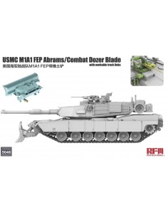 M1 Abrams tank with Bulldozer blade 2