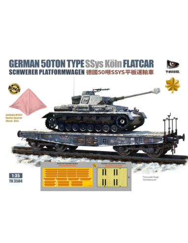 PLATAFORMA FERROVIARIA ALEMÁN 50T TIPO SSYMS