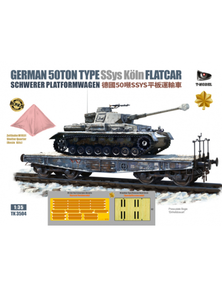 PLATAFORMA FERROVIARIA ALEMÁN 50T TIPO SSYMS