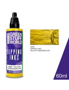 PINTURA DIPPING INK 60 ML - YELLOW SUBMARINE DIP
