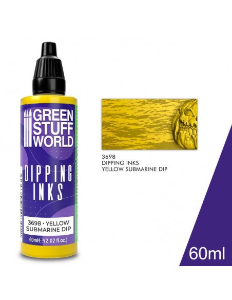 PINTURA DIPPING INK 60 ML - YELLOW SUBMARINE DIP
