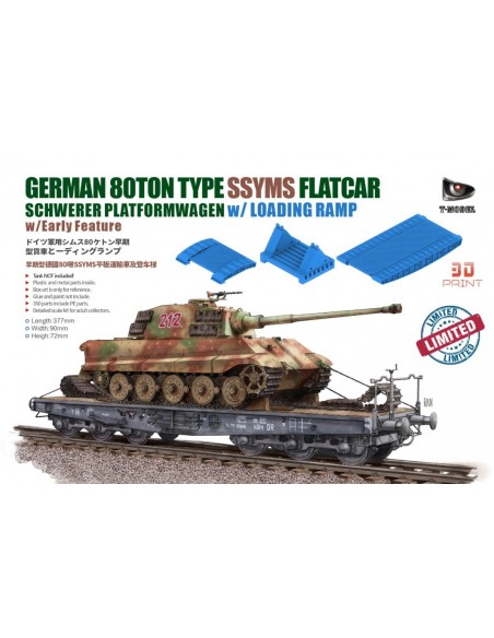 kit of a Loading Ramp for flatcars.