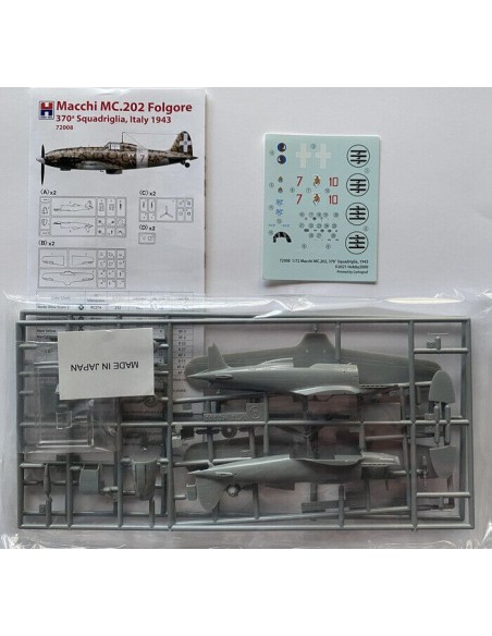 Macchi MC.202 Folgore 370 Squadriglia, Italy 1943